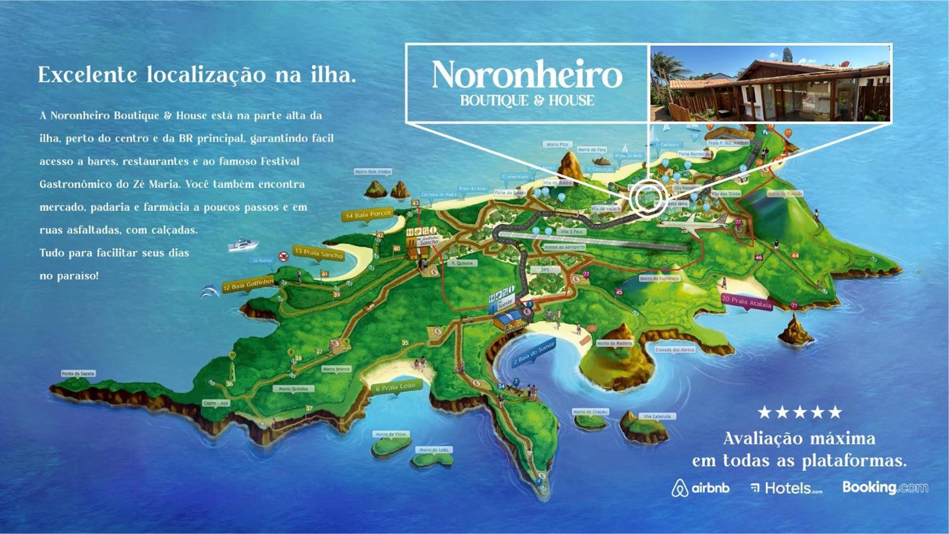 Casa Noronheiro Aparthotel Fernando de Noronha Kültér fotó